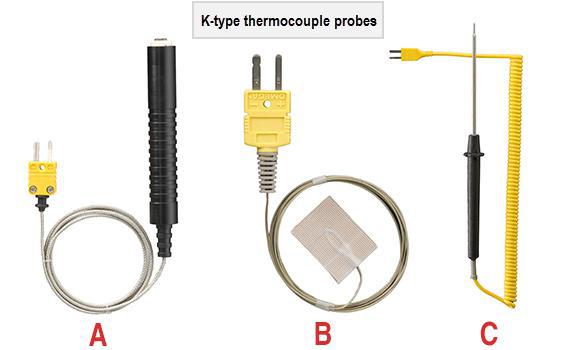k-type thermocouple probes
