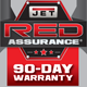 jet warranty logo 90 day