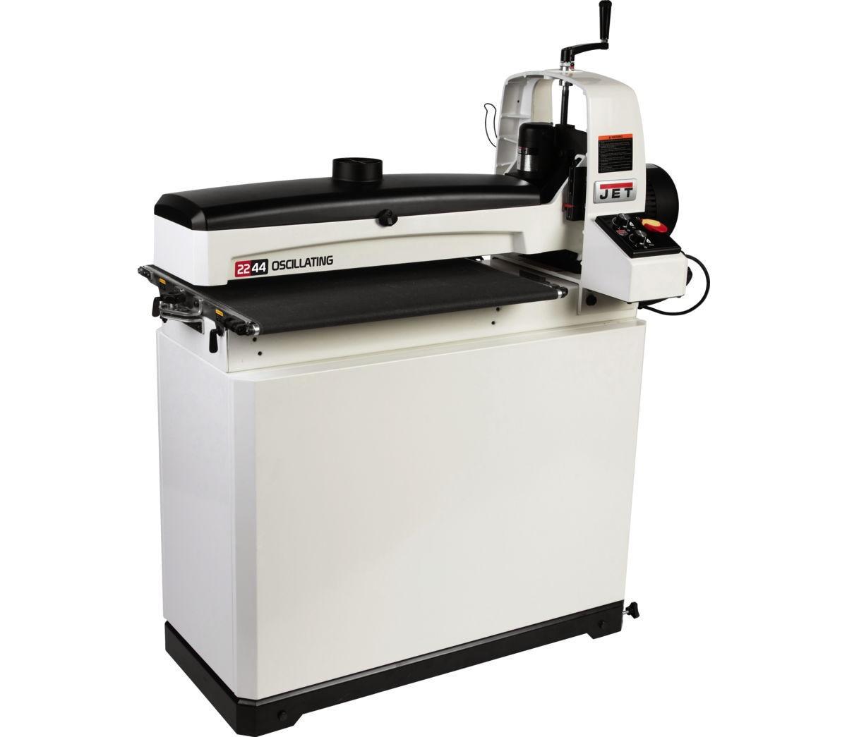 JWDS-2244OSC Oscillating Drum Sander With Closed Stand