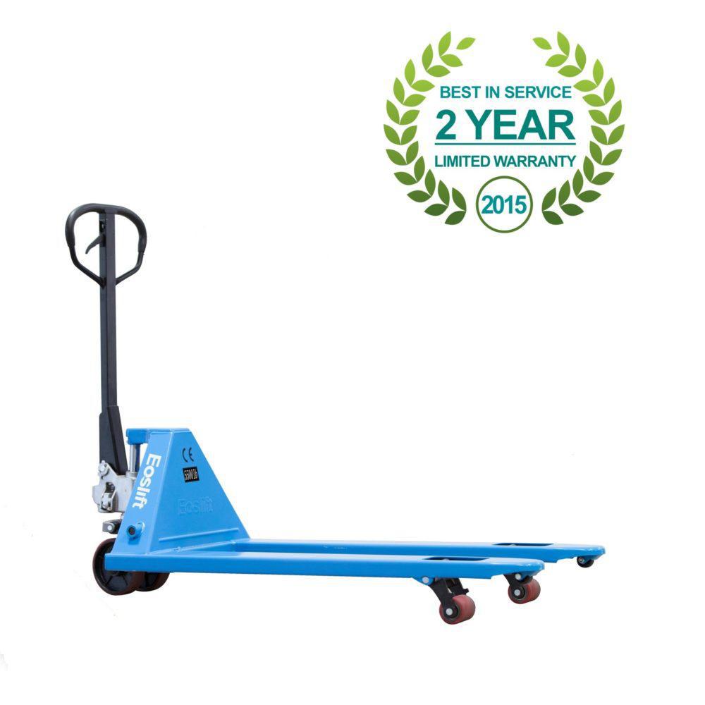 eoslift m series pallet trucks 4400 - 6600 lbs