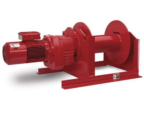 Model 4HPF Helical/Parallel Heavy Duty Power Winch