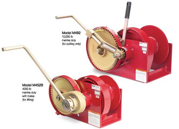 thern SG-DblRed-HandWinches