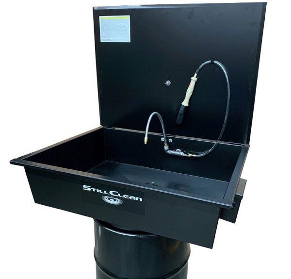  SC-30W Drum Mounted Sink Style Solvent Parts Washer 