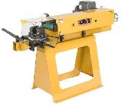 220V 1PHASE 5HP ABRASIVE BELT NOTCHER, 6 BELT WIDTH, WILL NOTCH 3/4 TO 3 OD, WGT = 475 LBS