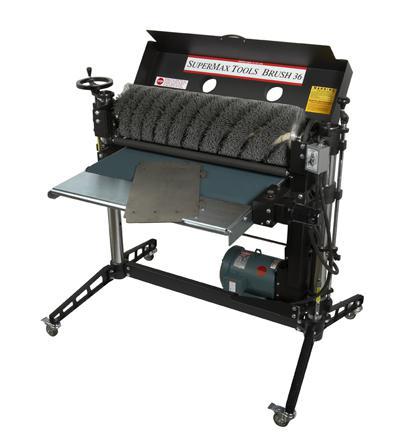 SUPERBRUSH 24", 36" & 49"  SINGLE DRUM BRUSH SANDER