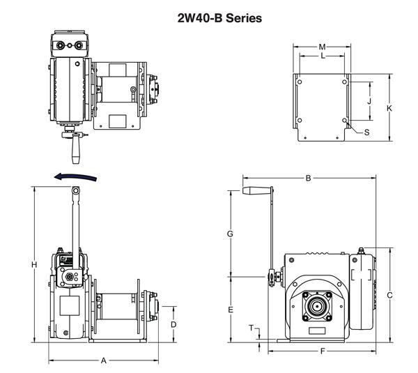 2W40-Bseries-Dimensions