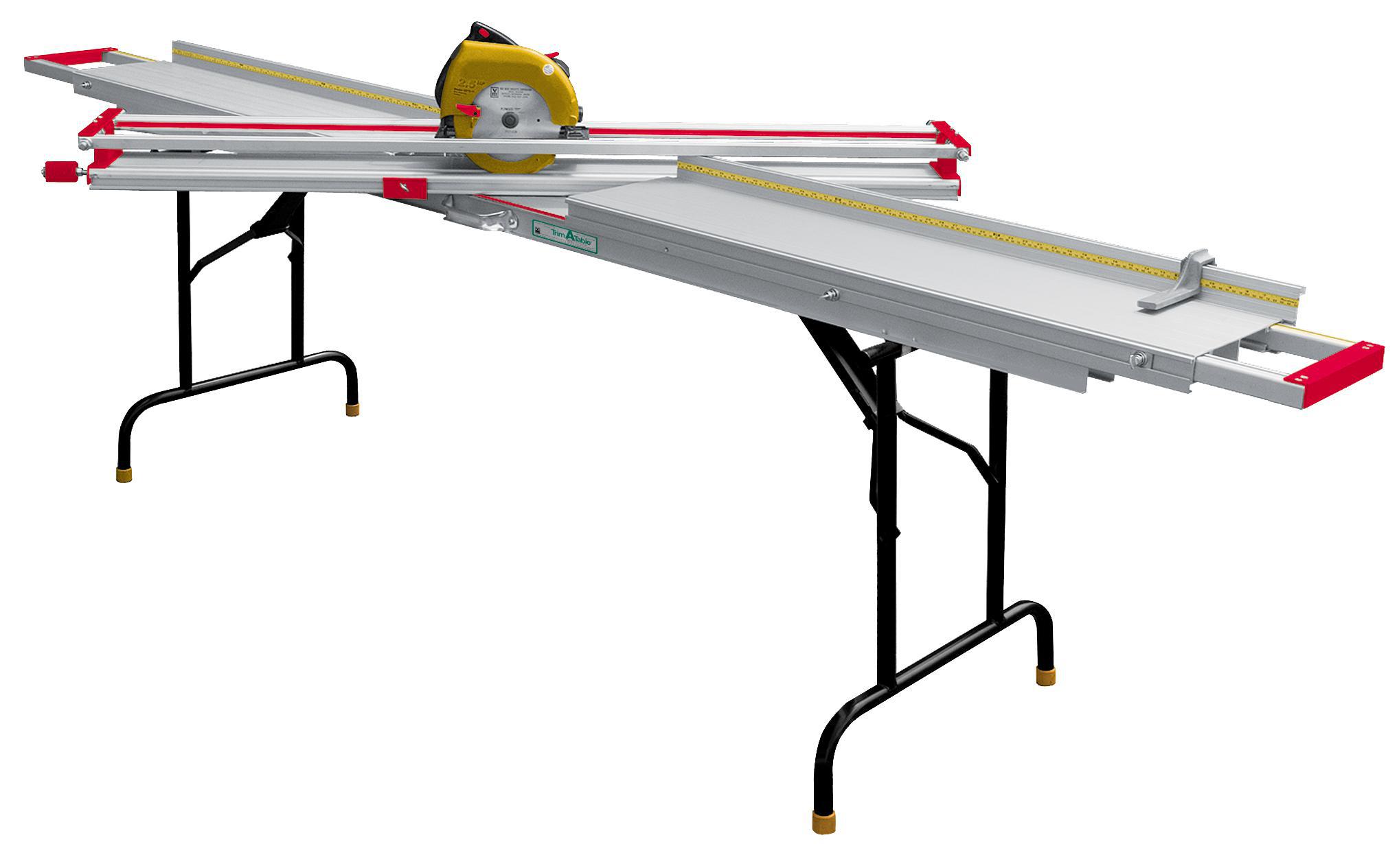 Trim-A-Tableâ¢ TAT50 with optional Steel Folding Legs