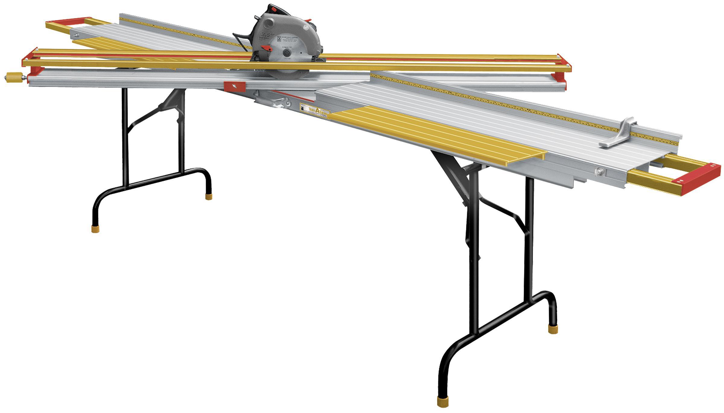 Trim-A-Tableâ¢ TAT60 with optional Steel Folding Legs