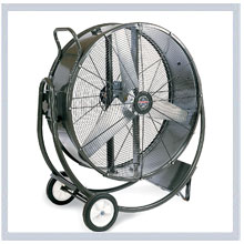 hbpc series - direct drive tilting barrel fan