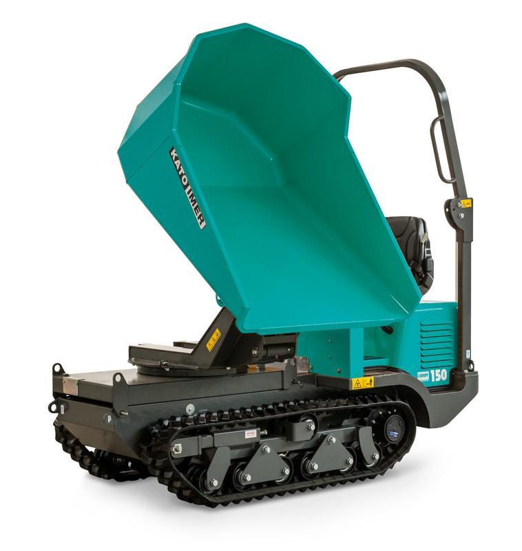 Carry 150 diesel engine, 180ÃâÃÂ° swivelling skip