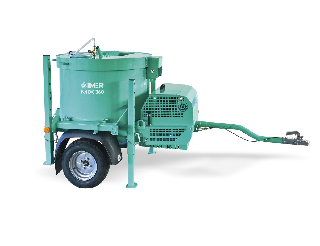 Mix 360 vertical shaft towable mixer