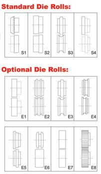 gmc bbm-08e power bead bending rolls