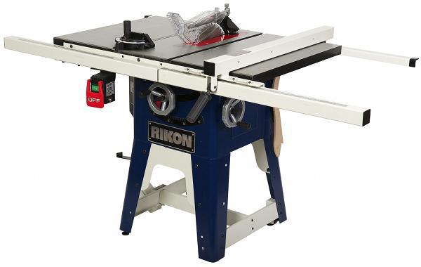 Rikon 10-201 10 inch Left Tilt Contractors Table Saw