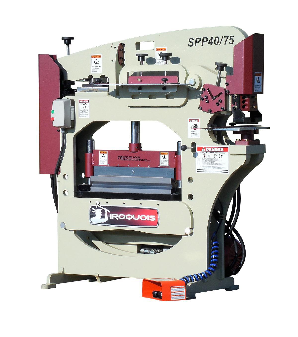 Iroquois SPP40/75 75 Ton Ironworker
