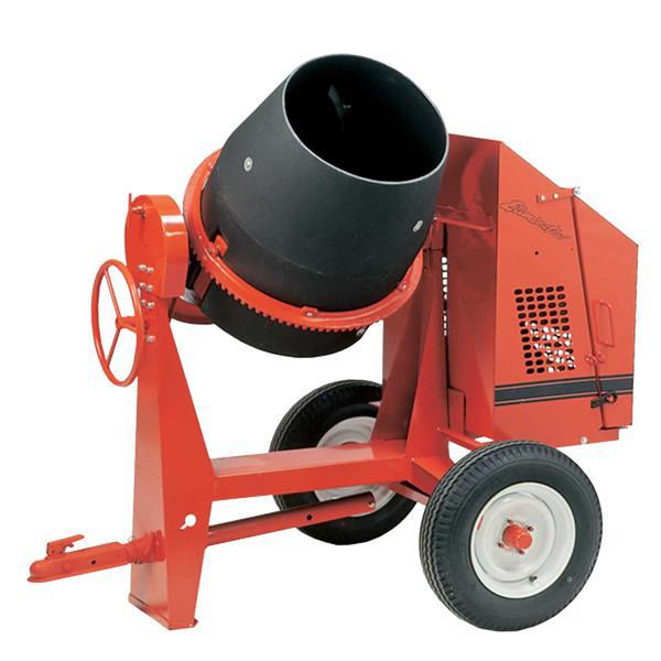 Crown C6P 6 Cu Ft Poly Drum Concrete Mixer