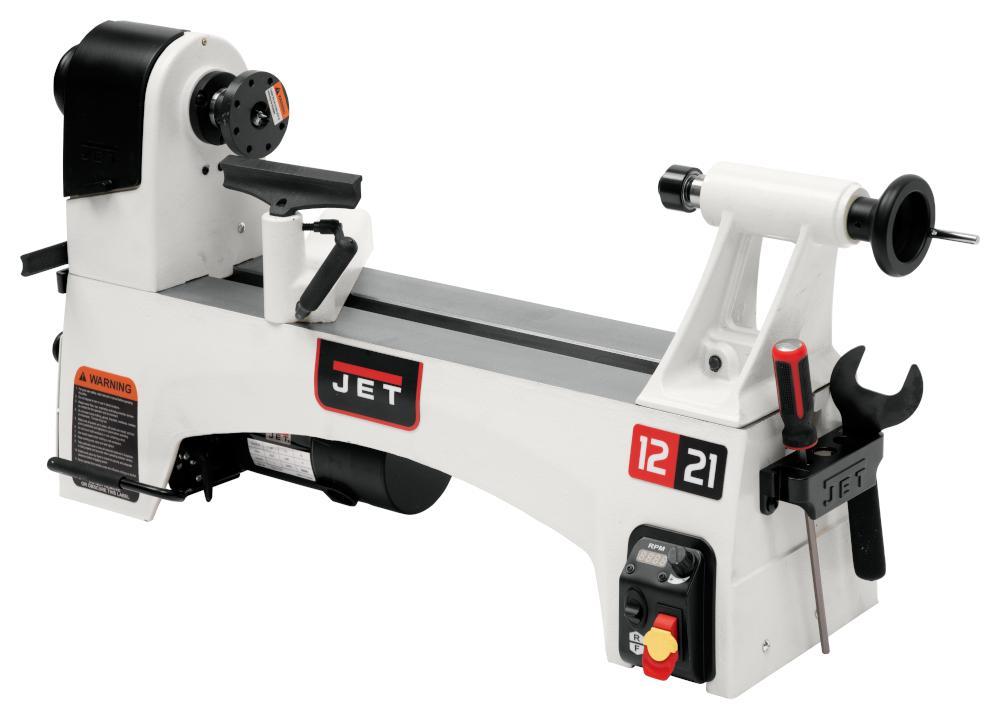 JET JWL1221VS 12 X 21 Variable Speed Wood Lathes