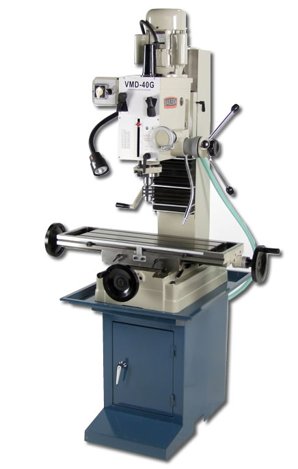 Baileigh VMD-40G gear driven vertical mill/drill press