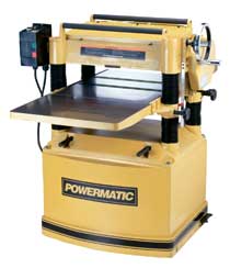 Model 209 & 209HH - 20" Heavy Duty  Wood  Planer