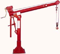 Davit Cranes portable and stationary