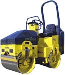 Ride-On Tandem Vibratory Rollers