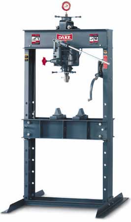 DAKE - Hydraulic hand shop PRESSES  25 TO 150  TONS