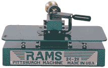 RAMS 2003 24ga and 2008 20ga Power Flanger attachment